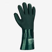 Schutzhandschuh PVC, dunkelgrün