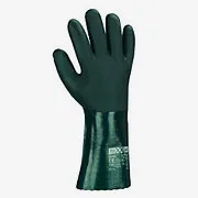 Schutzhandschuh PVC, dunkelgrün